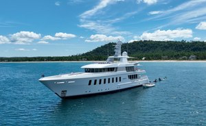 Feadship charter yacht SPORT prepares to rejoin Mediterranean yacht charter fleet following refit