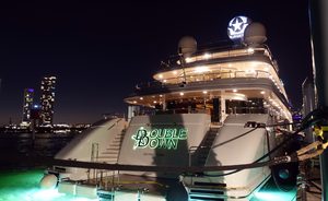 Exclusive First Look On Board Superyacht 'Double Down' In Miami