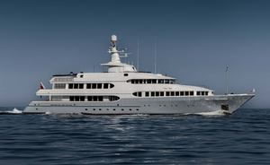 55M superyacht OLYMPUS announces final availability for summer 2025 Mediterranean yacht charters