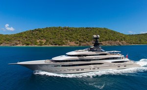 Iconic superyacht rental WHISPER offers reduced rates for winter 2024/2025 Caribbean yacht charters