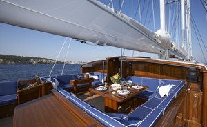 Luxury Sailing Yacht METEOR Available for the St Barth's Bucket Regatta