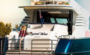 Motor Yacht ‘Crystal Blue’ Cruises Australia’s Gold Coast