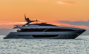 Sleek new Riva yacht BASILIC joins charter fleet in the Mediterranean
