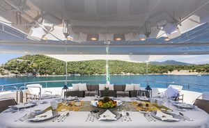Luxury yacht FERDY offers Italian Riviera charter special