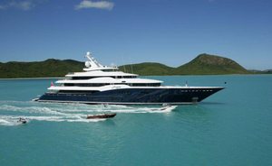 Enjoy your next Caribbean yacht charter vacation onboard 78m superyacht AMARYLLIS 