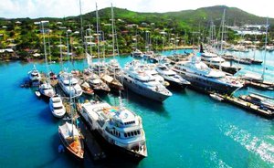Superyachts Prepare for the Antigua Charter Yacht Show 2015