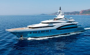 Superyacht charter SUNRAYS returns to the Mediterranean charter fleet following refit