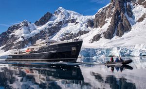 Superyachts and Skiing: Explorer yacht LEGEND offers incredible Arctic skiing experience with Olympic gold medallist