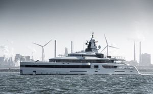 93m Feadship charter yacht ‘Lady S’ with IMAX theatre nearing completion