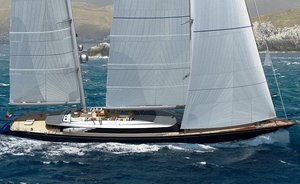 Brand New 70m Perini Navi Sailing Yacht SYBARIS Confirmed For Monaco Yacht Show 2016