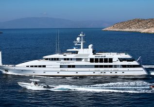 Pegasus Charter Yacht at Mediterranean Yacht Show 2018