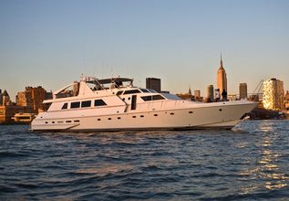 Justine Charter Yacht at Palm Beach Boat Show 2014