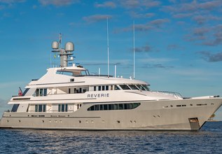Reverie Charter Yacht at Palm Beach Boat Show 2016