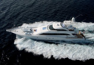 Bad Company Charter Yacht at Palm Beach Boat Show 2014