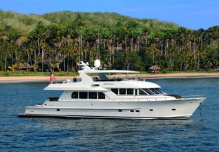 Leanora Charter Yacht at Palm Beach Boat Show 2021