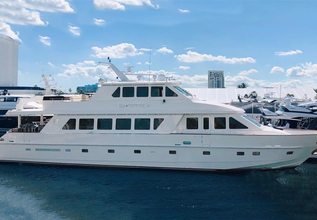 Sweet Life Charter Yacht at Fort Lauderdale Boat Show 2019 (FLIBS)