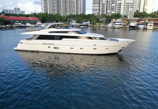 Astonish Charter Yacht at Palm Beach Boat Show 2021