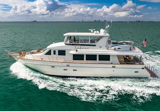 Safari Charter Yacht at Palm Beach Boat Show 2022