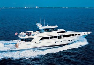 Risk & Reward Charter Yacht at Palm Beach Boat Show 2023