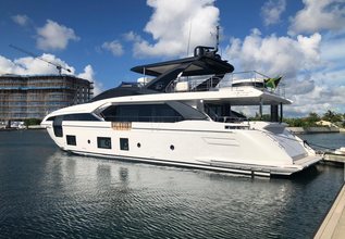 White Rose Charter Yacht at Palm Beach Boat Show 2022