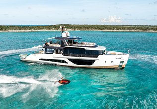 Vivace Charter Yacht at Fort Lauderdale International Boat Show (FLIBS) 2023