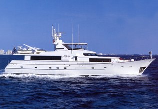 Kairos Charter Yacht at Palm Beach Boat Show 2014