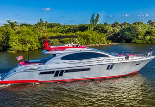 Sexy Charter Yacht at Fort Lauderdale International Boat Show (FLIBS) 2021