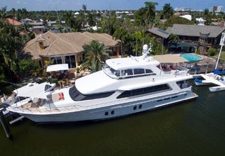 Samaritana Charter Yacht at Palm Beach Boat Show 2021