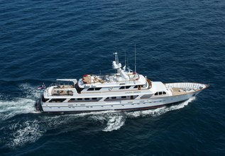 Golden Compass Charter Yacht at Palm Beach Boat Show 2013