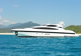 Triple Threat Charter Yacht at Palm Beach Boat Show 2017