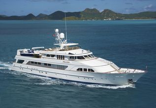 Praxis Charter Yacht at Fort Lauderdale Boat Show 2013