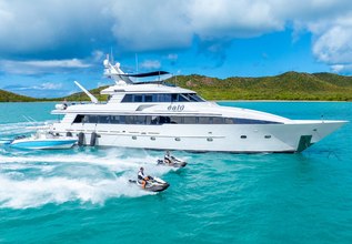 Ealu Charter Yacht at Palm Beach International Boat Show 2024