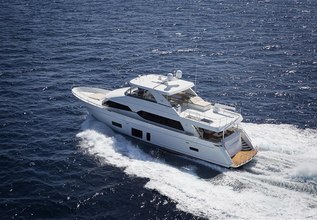 Crumdale Charter Yacht at Palm Beach Boat Show 2023
