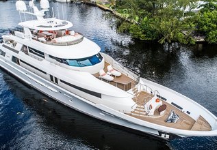 Driller Charter Yacht at Palm Beach Boat Show 2019