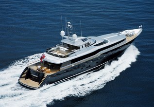 Gazelle Charter Yacht at Fort Lauderdale Boat Show 2015