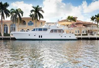 One Last Time Charter Yacht at Fort Lauderdale Boat Show 2014