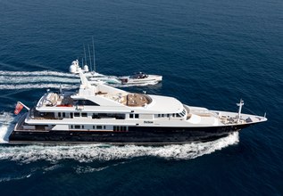 Helios Charter Yacht at Fort Lauderdale Boat Show 2015