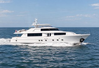 Dancing Tides Charter Yacht at Fort Lauderdale International Boat Show (FLIBS) 2025