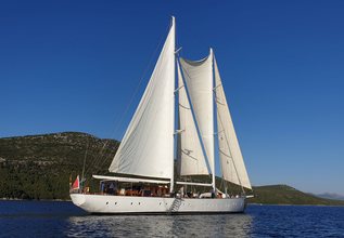 Kairos Charter Yacht at Antigua Classic Yacht Regatta 2017