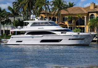 Journey Charter Yacht at Palm Beach International Boat Show 2024