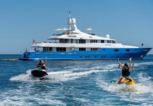 Mosaique Charter Yacht at Palm Beach International Boat Show 2025