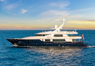 Amica Mea Charter Yacht at Fort Lauderdale Boat Show 2016