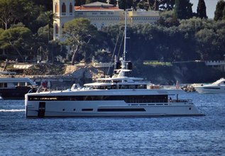 Katana Charter Yacht at Palm Beach International Boat Show 2024