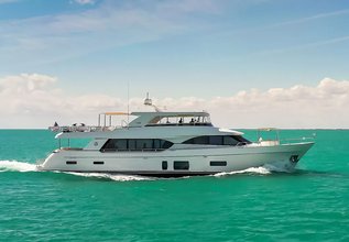 Iridescence Charter Yacht at Fort Lauderdale Boat Show 2019 (FLIBS)