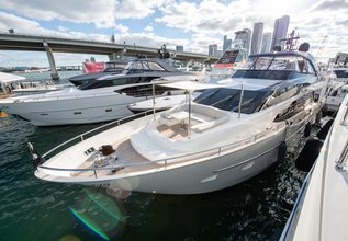 Maravi Charter Yacht at Palm Beach Boat Show 2023
