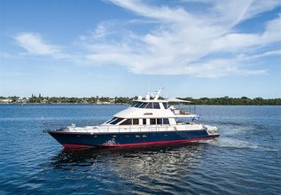 Magic Tutch Charter Yacht at Palm Beach Boat Show 2021