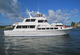 Tortuga Charter Yacht at Fort Lauderdale International Boat Show (FLIBS) 2021
