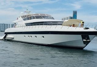 Xoxo Charter Yacht at Miami Yacht & Brokerage Show 2014