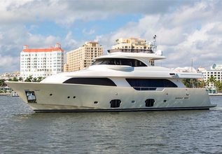 Slainte III Charter Yacht at Palm Beach Boat Show 2015