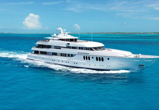 Blue Moon Charter Yacht at Palm Beach Boat Show 2023